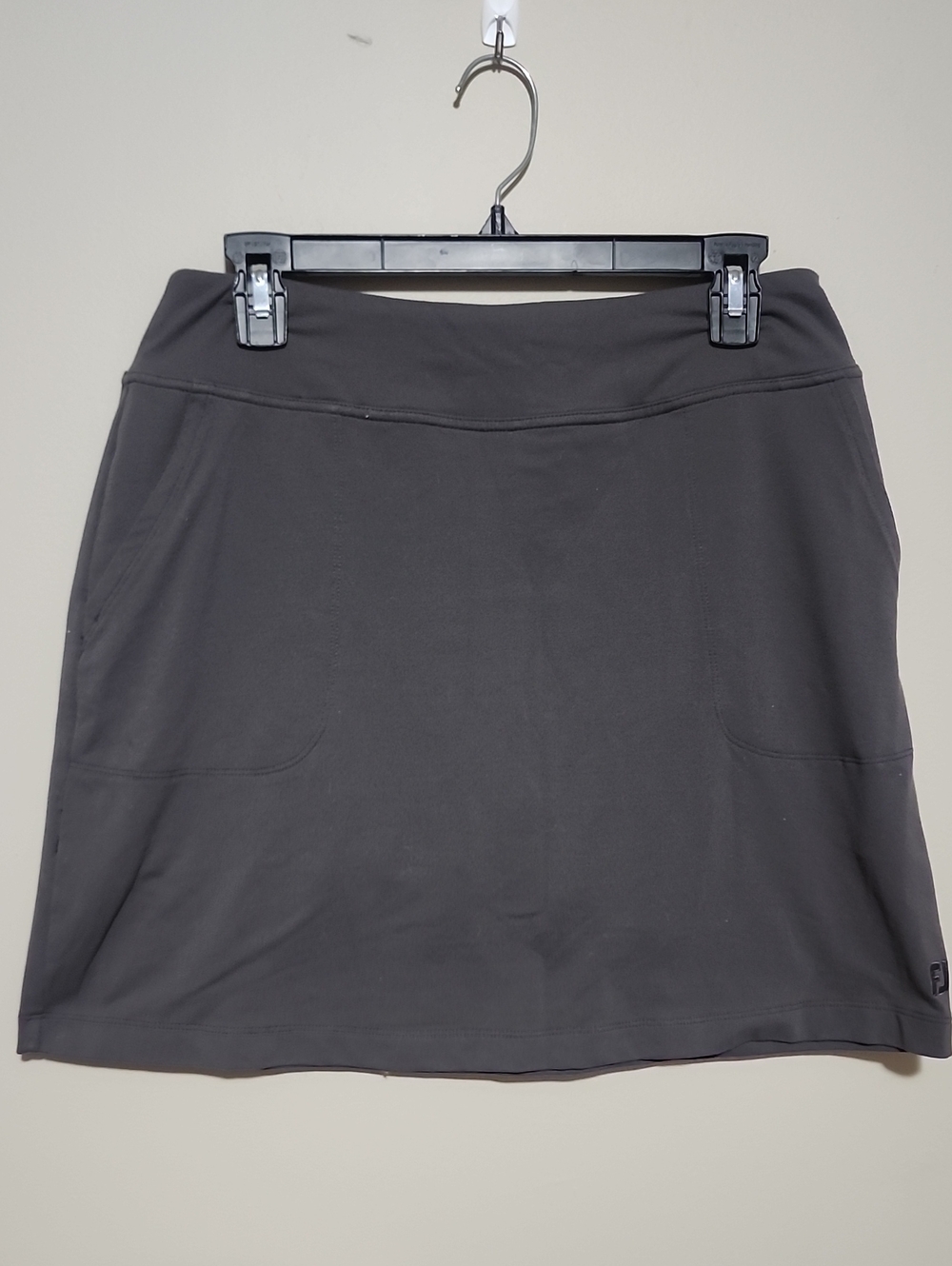 FootJoy Gray Golf Skort Outdoor Activewear Athletic Sporty Casual Stretch Pocket